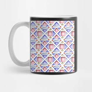 3d Geometric Pattern Mug